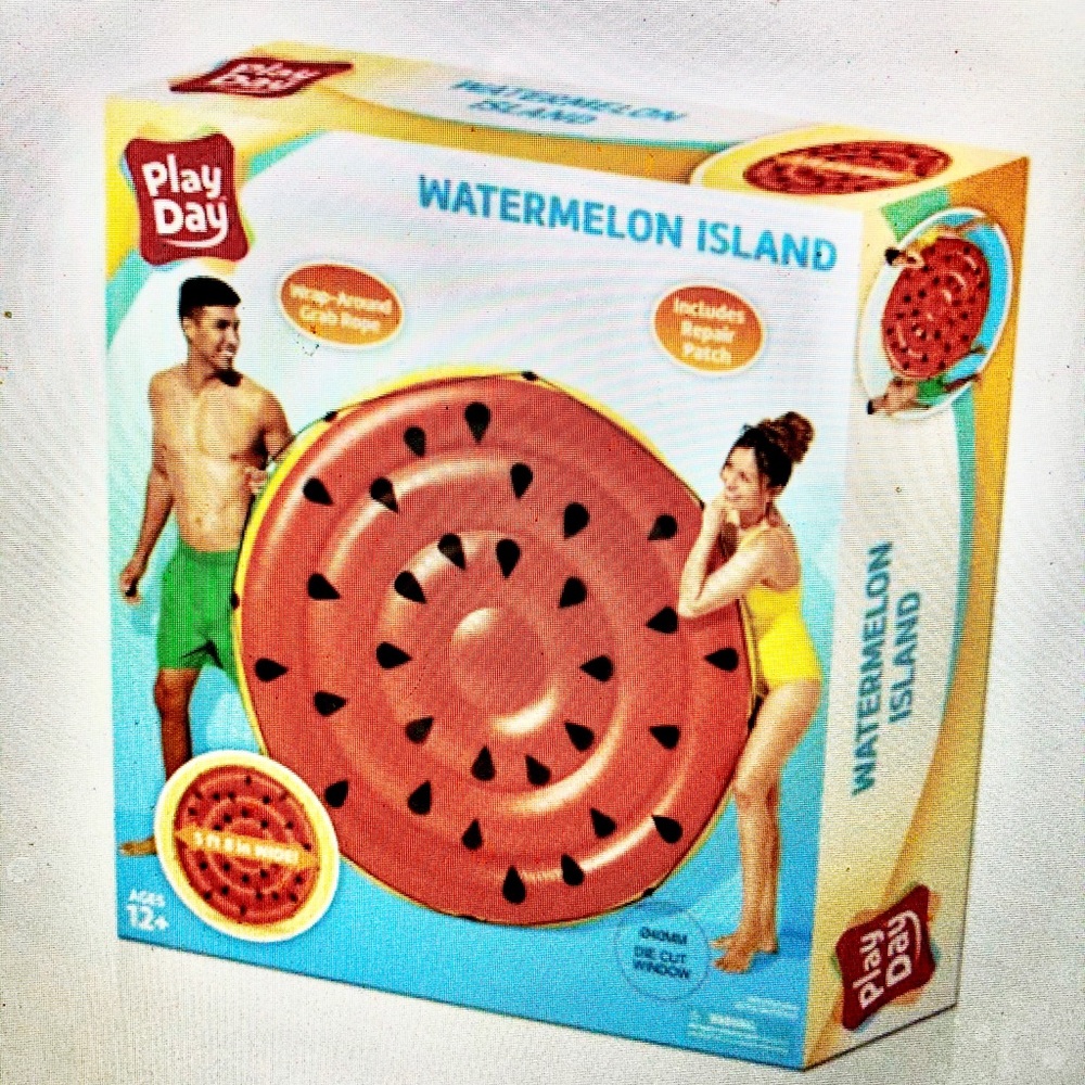 Watermelon Island pool float